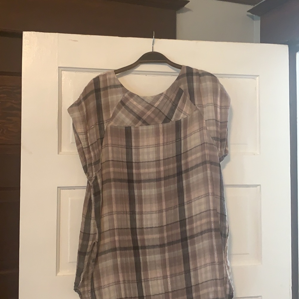 Akemi + Kin Plaid Tunic - Picture 4 of 7